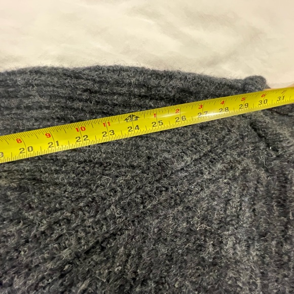 Arancrafts Ireland 100% Wool Crew Neck Sweater Grey Size XXL - Unisex jumper - Picture 8 of 10